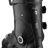 Salomon Select 90 Ski Boot 2023 - Black ski boot with white accents and silver buckles.