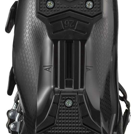 Salomon Select HV 80 Ski Boot 2023 - Black ski boot with textured plastic and metal hardware on toe and heel.