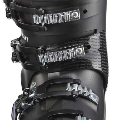 Salomon Select HV 80 Ski Boot 2023 - Black ski boot with white lettering and silver buckles.