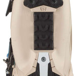 Salomon Shift Pro 130 AT Ski Boots 2024 - Black ski boots with a textured, rubberized toe cap and silver buckles.