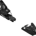 Salomon Strive 12 Binding - Black plastic with silver hardware, featuring a black strap and a clear plastic window on the side.
