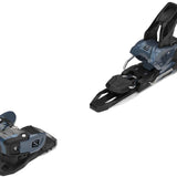 Salomon Warden MNC 11 Ski Binding - A black ski binding with a silver metal lever and a blue plastic boot retention system.