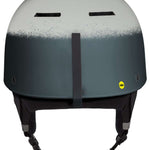 Sandbox Classic 2.0 MIPS Helmet 2022-2023 - A white helmet with a black visor and chin strap, featuring a distinctive MIPS technology sticker on the side.