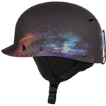Sandbox Classic 2.0 Snow Helmet 2022-2023 - A black helmet with a white logo on the side and a chin strap.