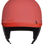 Sandbox Classic 2.0 Snow Helmet 2022-2023 - A coral-colored helmet with a black chin strap and ventilation holes on top.