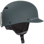 Sandbox Classic 2.0 Snow Helmet 2024 - A dark gray helmet with a matte finish and ventilation holes on top.