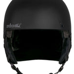 Sandbox Icon MIPS Helmet 2022-2023 - A black helmet with a white logo on the front and a MIPS liner visible inside.