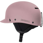 Sandbox Kids Classic 2.0 Ace MIPS Helmet 2024 - A pink helmet with a black chin strap and white logo on the side.
