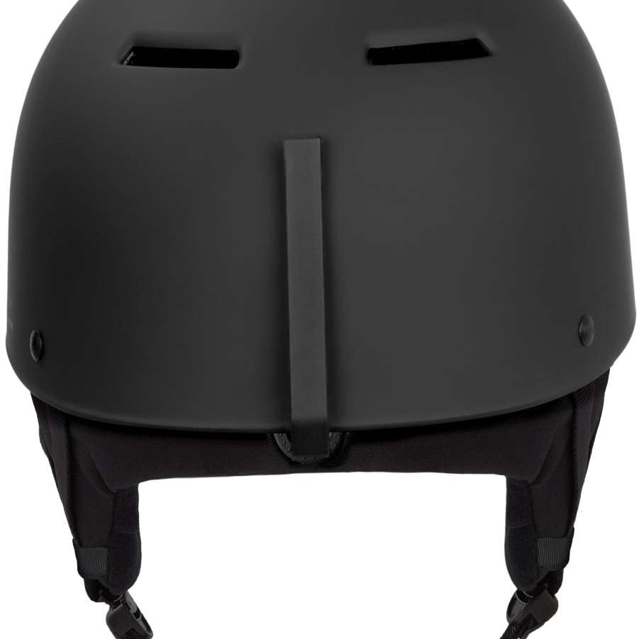 Sandbox Kids Classic 2.0 Ace MIPS Helmet 2024 - A black helmet with a white logo on the front and a strap in the back.