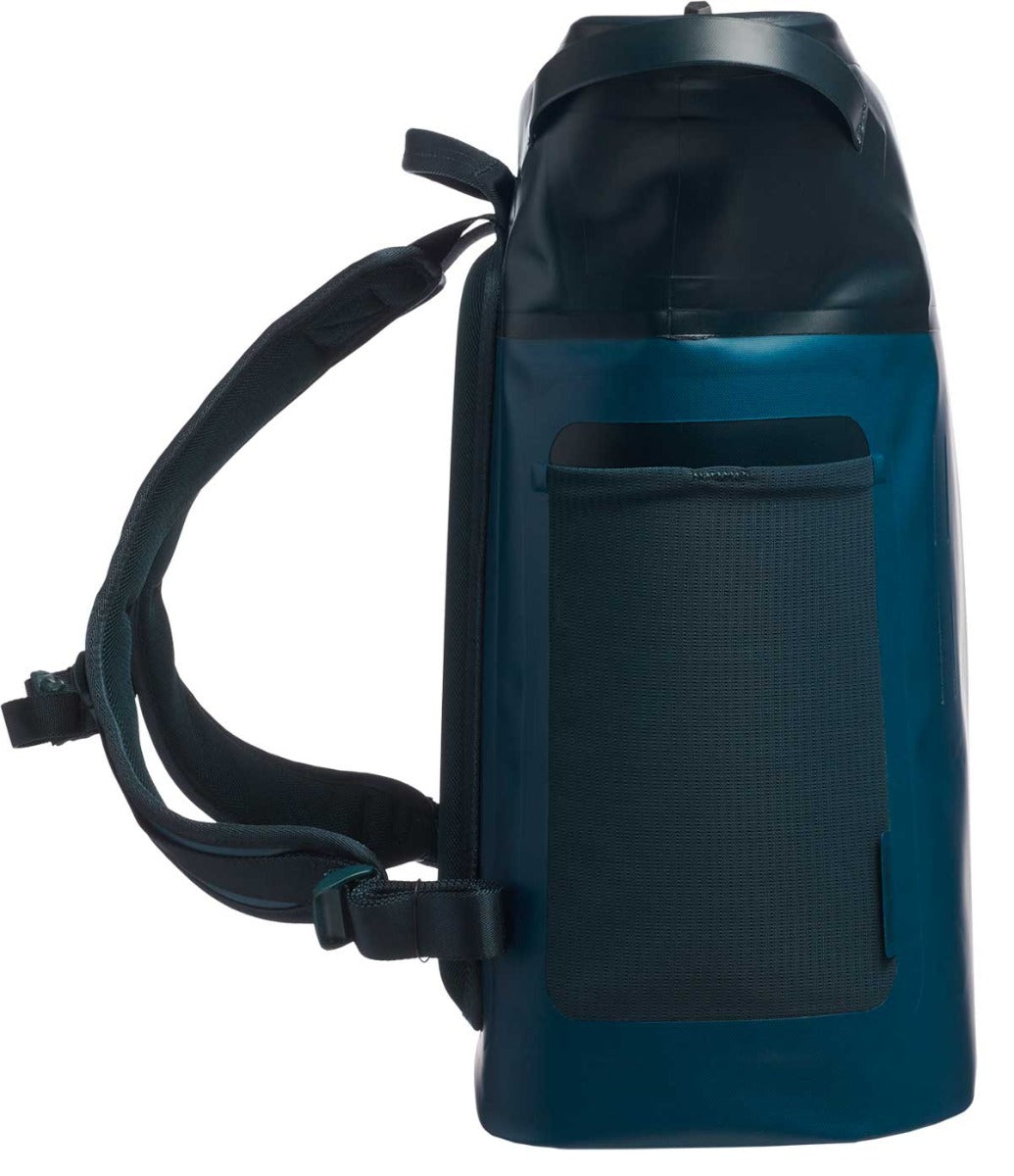 Hydro Flask 20L Day Escape Soft Cooler Pack - A large, dark gray soft-sided cooler with a zippered top and two adjustable shoulder straps.