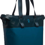 Hydro Flask 18L Day Escape Soft Cooler Tote - A large, dark gray tote with a zippered top and two black shoulder straps.