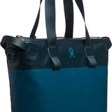 Hydro Flask 18L Day Escape Soft Cooler Tote - A large, dark gray tote with a zippered top and two black shoulder straps.