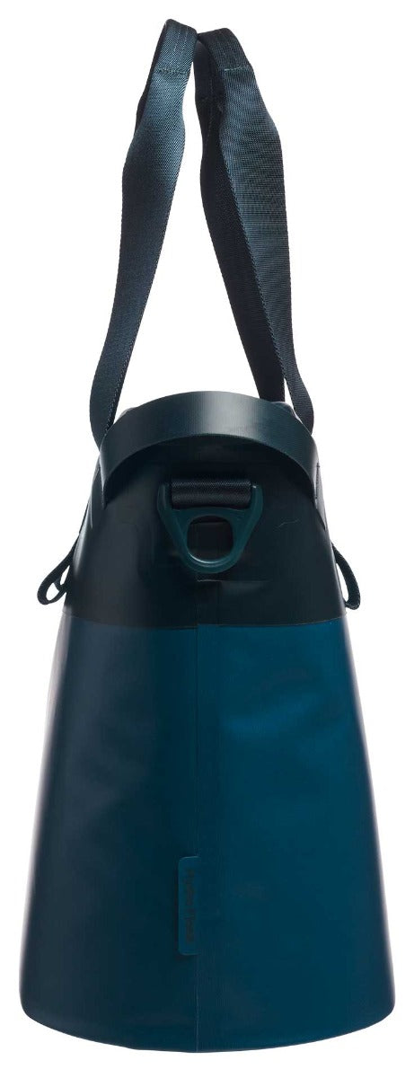 Hydro Flask 18L Day Escape Soft Cooler Tote - A large, dark blue cooler bag with a handle and zippered top.