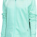 BAW Athletic Wear Women's Scuba Full Zip Jacket - A women's full zip jacket with a scuba-style design, featuring a zipper closure and a relaxed fit.