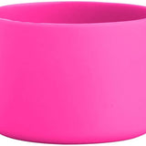 Hydro Flask Small Flex Bottle Boot - A small, bright pink water bottle with a flexible body and screw-top lid.