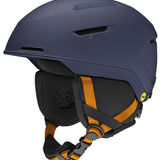 Smith Altus MIPS Helmet 2024 - Matte black helmet with a white logo on the front and a silver buckle on top.