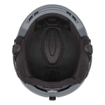 Smith Altus MIPS Helmet 2024 - Black helmet with white logo on front, black chin strap and ear pads.