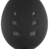 Smith Holt Helmet 2024 - Black helmet with a matte finish, featuring ventilation holes on top and sides.