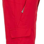 Spyder Bitsy Girls Sparkle Pant 2022 - A pair of pink sparkly snow pants with a glittery pattern on the legs and elastic cuffs at the ankles.