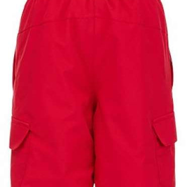 Spyder Bitsy Girls Sparkle Pant 2022 - A pair of pink snow pants with sparkly silver glitter accents on the sides and back.