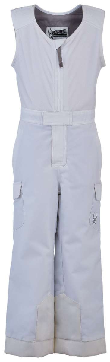 Spyder Bitsy Girls Sparkle Pant 2022 - A pair of girls' snow pants with a sparkly pattern on the legs.