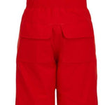 Spyder Boys Expedition Pant 2022 - Red ski pants with a white logo on the left leg.