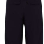 Spyder Boys Propulsion Insulated Pants 2022 - Black pants with a white logo on the left leg.
