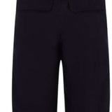 Spyder Boys Propulsion Insulated Pants 2022 - Black pants with a white logo on the left leg.