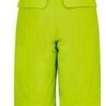 Spyder Boys Propulsion Insulated Pants 2022 - Bright green pants with adjustable straps and a small embroidered logo on the left leg.