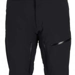 Spyder Dare GORE-TEX Tailored Pant 2023 - Black ski pants with a subtle pattern of thin white lines on the side and back panels.