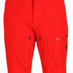 Spyder Dare GORE-TEX Tailored Pant 2023 - Black ski pants with a subtle pattern of thin white lines on the left leg.
