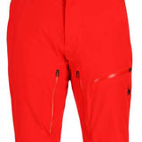 Spyder Dare GORE-TEX Tailored Pant 2023 - Black ski pants with a subtle pattern of thin white lines on the left leg.