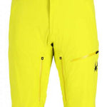 Spyder Dare GORE-TEX Tailored Pant 2023 - Black pants with a subtle pattern of thin white lines on the upper thigh area.