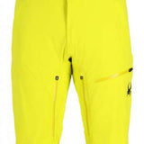 Spyder Dare GORE-TEX Tailored Pant 2023 - Black pants with a subtle pattern of thin white lines on the upper thigh area.