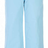 Spyder Girls Revel Insulated Pant 2023 - Light blue pants with black zipper pockets on each side.