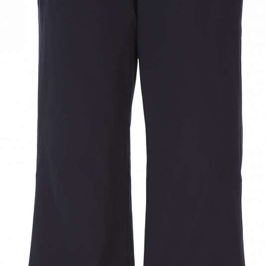 Spyder Girls Revel Insulated Pant 2023 - Black ski pants with a white logo on the left leg.