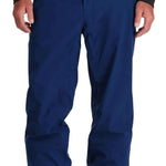 Spyder Hone GORE-TEX Shell Pant 2024 - Black pants with a subtle pattern of thin white lines on the upper thigh area.