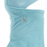 Spyder Kids Guide Balaclava 2023 - A light blue balaclava with a small embroidered logo on the front.