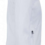 Spyder Ladies Bandita Full-Zip Fleece Jacket 2023 - White fleece jacket with zippered pockets and a full-zip front.