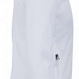 Spyder Ladies Bandita Full-Zip Fleece Jacket 2023 - White fleece jacket with zippered pockets and a full-zip front.