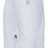 Spyder Ladies Bandita Full-Zip Fleece Jacket 2023 - A white fleece jacket with a zippered front and a small embroidered logo on the left chest.