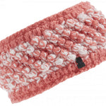 Spyder Ladies Brrr Berry Headband - A pink headband with a subtle berry pattern and white accents.