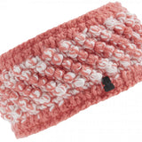 Spyder Ladies Brrr Berry Headband - A pink headband with a subtle berry pattern and white accents.