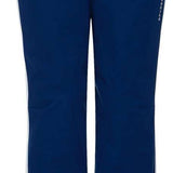 Spyder Ladies Hint GORE-TEX Infinium Pants 2022 - Dark blue pants with white logo on left leg and silver hardware.