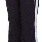 Spyder Ladies Hint GORE-TEX Infinium Pants 2022 - Black pants with white logo on left thigh and silver hardware.