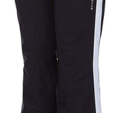 Spyder Ladies Hint GORE-TEX Infinium Pants 2022 - Black pants with white logo on left thigh and silver hardware.