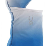Spyder Ladies Pivot Balaclava 2023 - A light blue balaclava with a gradient effect from darker to lighter shades towards the bottom.