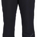 Spyder Ladies Winner GORE-TEX Insulated Pants 2023 - Black pants with silver zippers on side pockets.