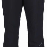Spyder Ladies Winner GORE-TEX Insulated Pants 2023 - Black pants with silver zippers on side pockets.