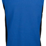 Spyder Outlaw Full Zip Fleece Vest 2022 - A royal blue fleece vest with a high collar and zippered front, featuring black hardware.